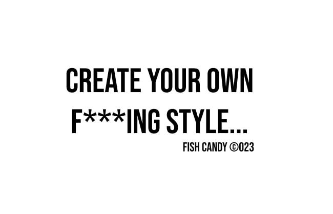 FishCandy Oversized T-Shirt „CYOF***ing Style“ - Image 2