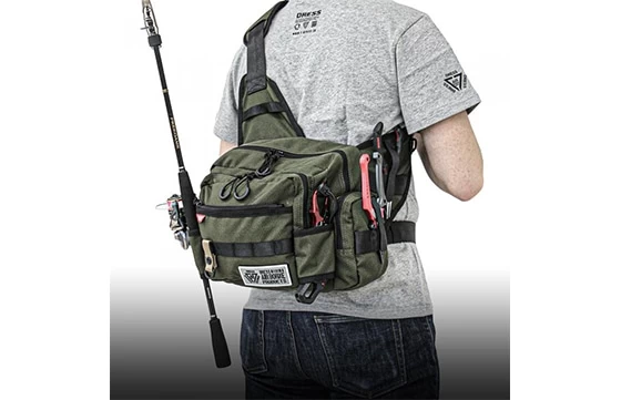 Dress Holding Shoulder Bag