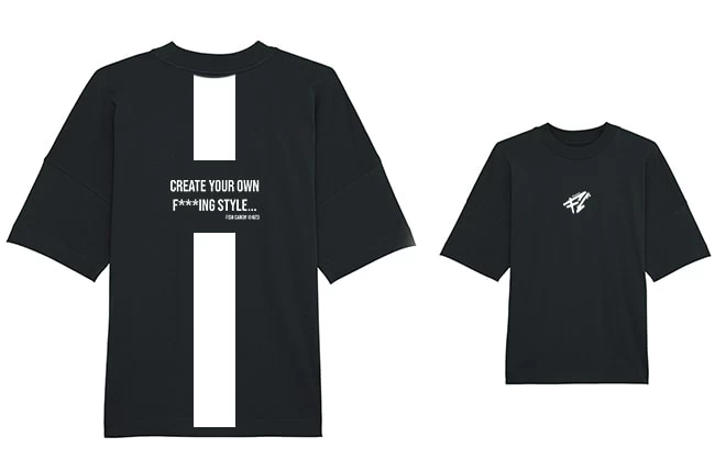 FishCandy Oversized T-Shirt „CYOF***ing Style“