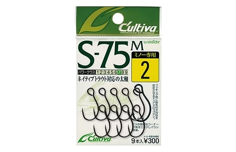Owner S-75M Minnow Hooks