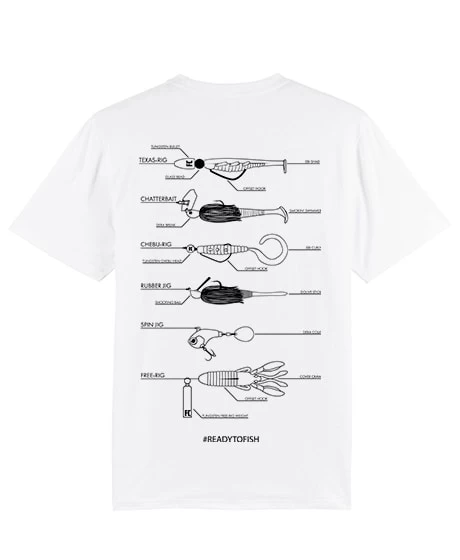 FishCandy T-Shirt „ReadyToFish“ - Image 3