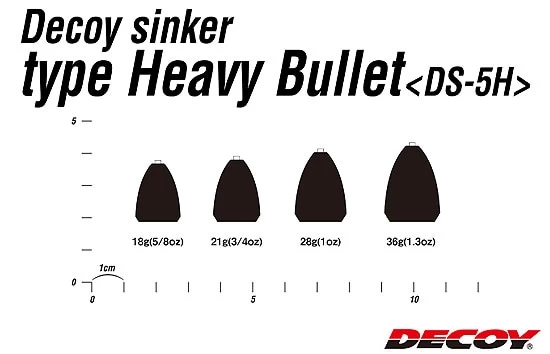 Decoy Sinker Type Heavy Bullet DS-5H - Image 3