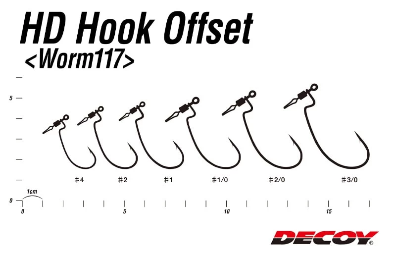 Decoy Worm117 HD Hook Offset – Bild 2