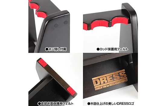 Dress Wooden Rod Stand Compact - Image 4